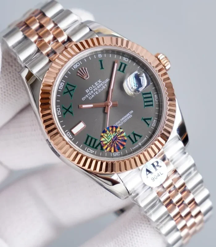 DATEJUST 41MM WIMBLEDON DIAL JUBILEE BRACELET