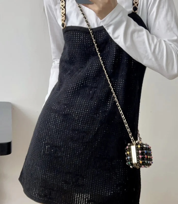 Gabrielle Earphone Bag Black