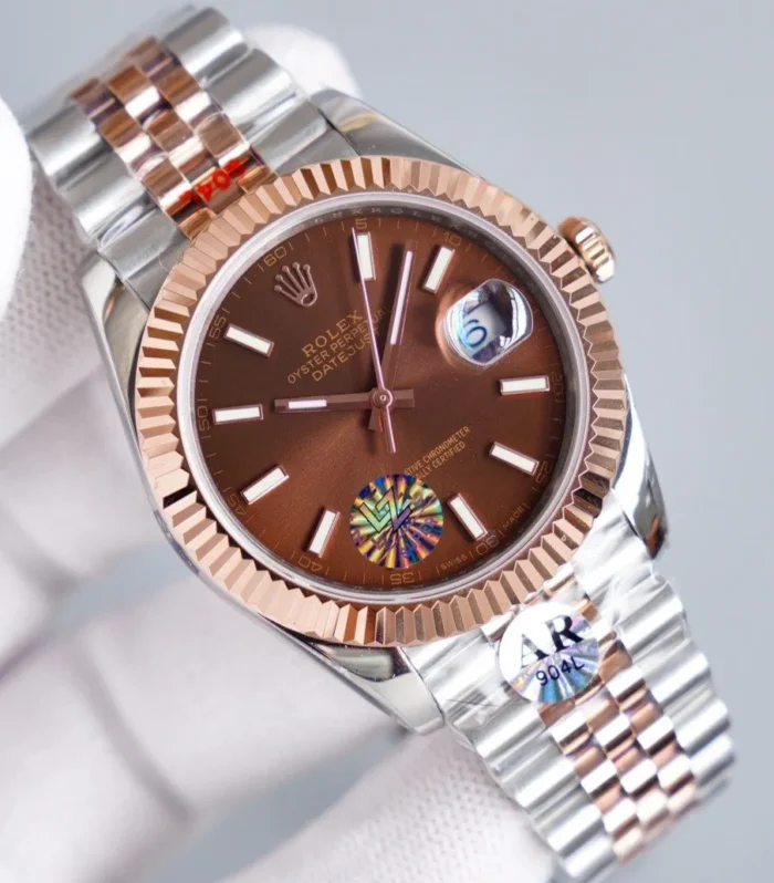 DATEJUST 41MM TWO-TONE ROSE GOLD JUBILEE BRACELET