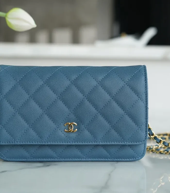 WOC Flap Bag 19cm Blue