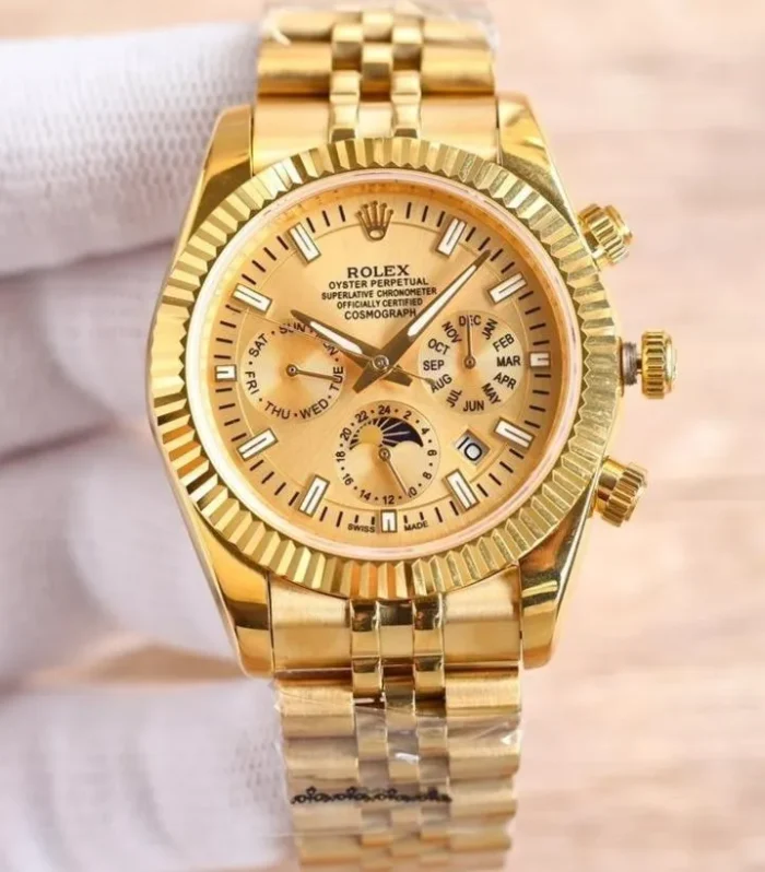 DATEJUST 41MM GOLD CASE CHRONOGRAPH