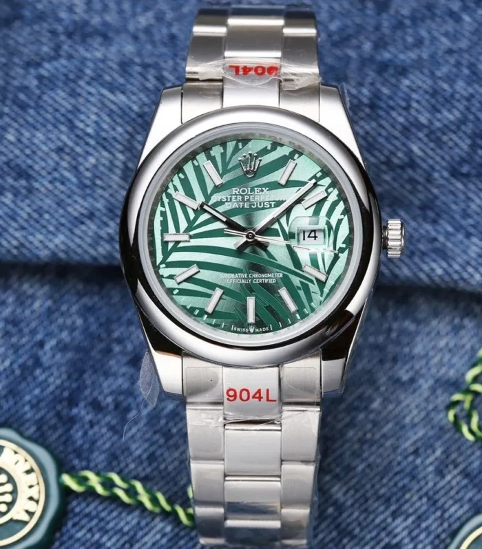 DATEJUST 41 STAINLESS STEEL CUSTOM GREEN DIAL