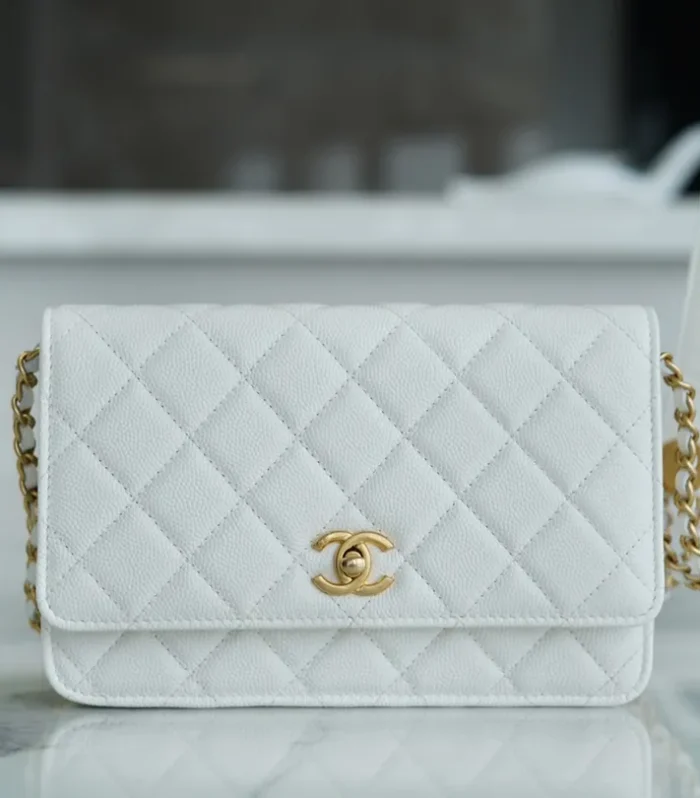 WOC Coin Pouch White
