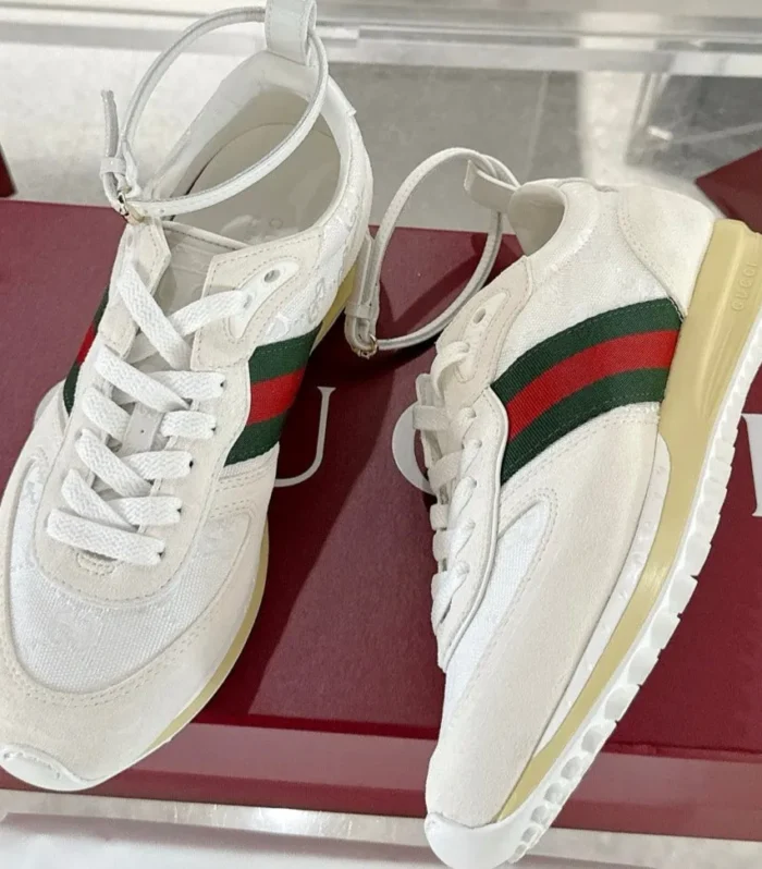 GC 2025 Re-Motion Sneaker White Suede Cowhide 292412