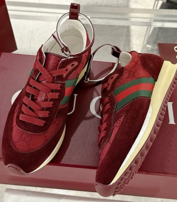 GC 2025 Re-Motion Sneaker Red Suede Cowhide 292414