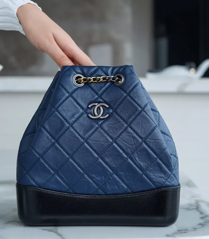 Gabrielle Backpack Small Black Blue