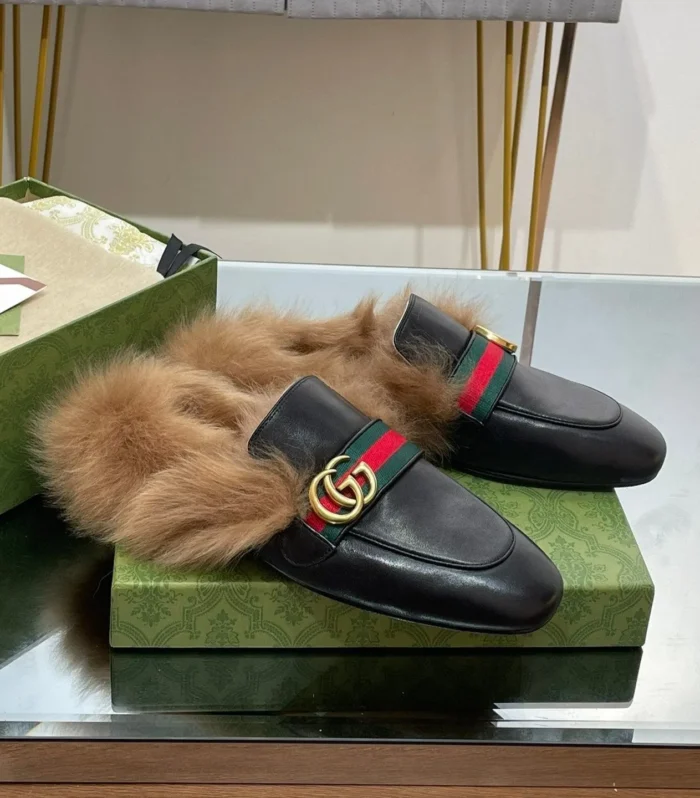 2015 RE-EDITION MEN'S PRINCETOWN IN BLACK CALFSKIN AND LAMB WOOL LINING