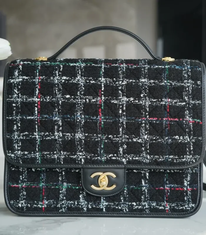 Gabrielle Backpack Black Wool