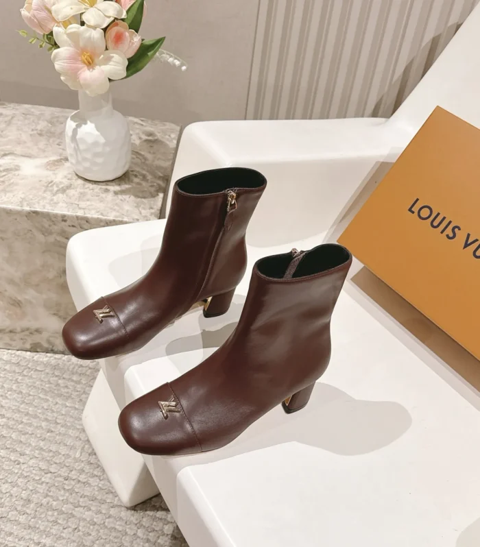 Chunky Heel Martin Boots