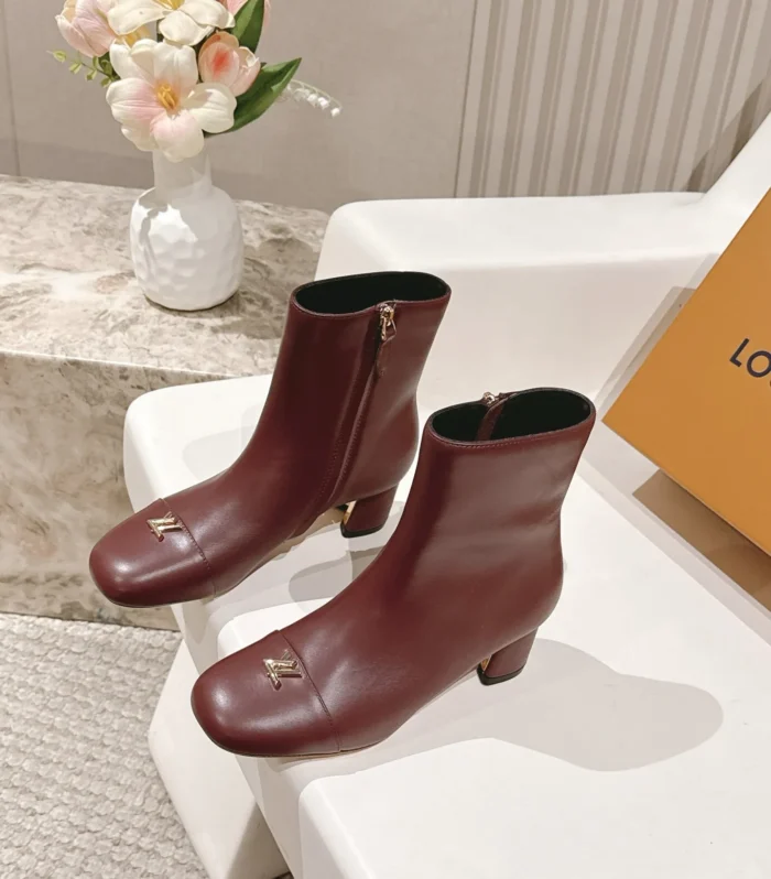 Chunky Heel Martin Boots
