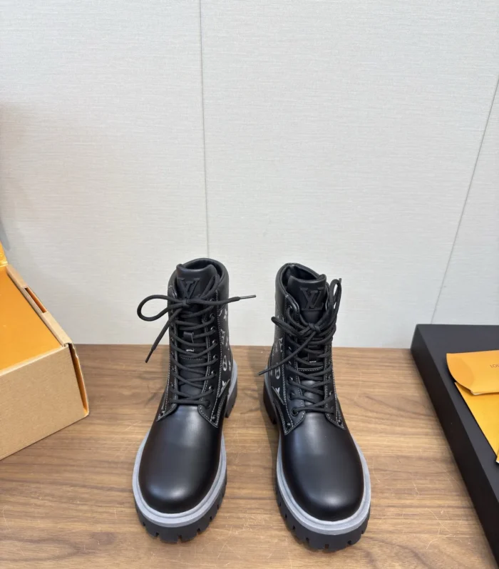 Chelsea Lace-Up Combat Boots