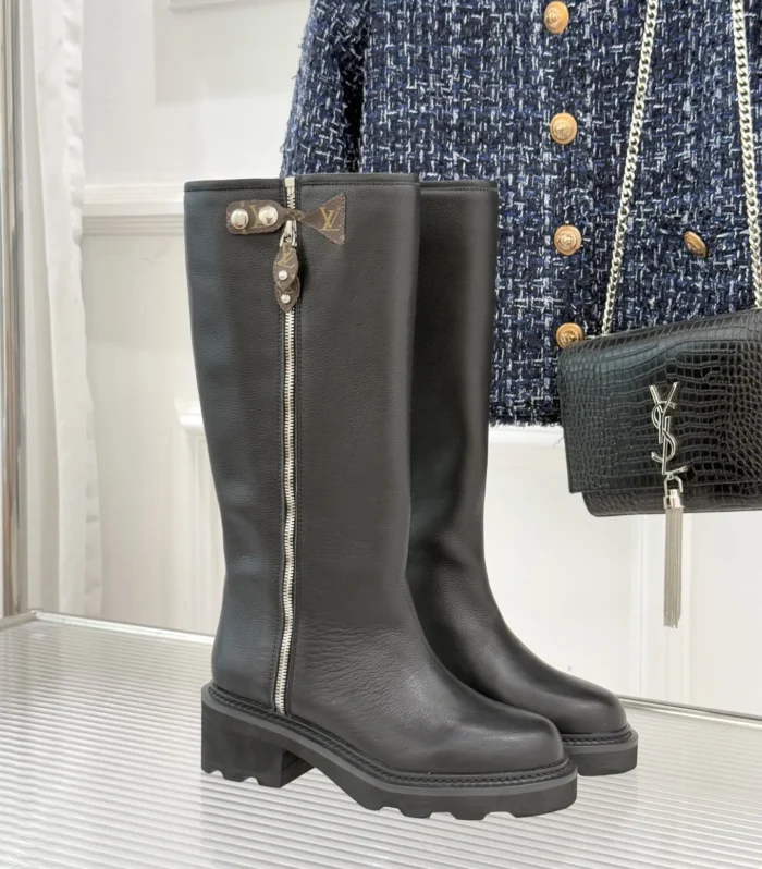 Autumn Platform Riding Boots
