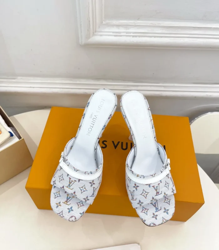 6AM Kitten Heel Mules