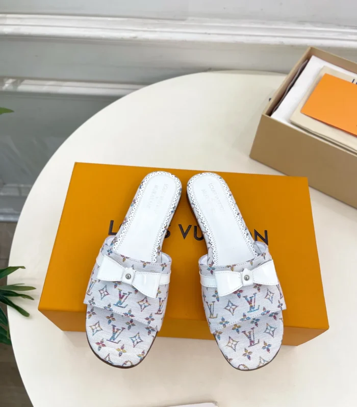6AM Bow Flat Sandals