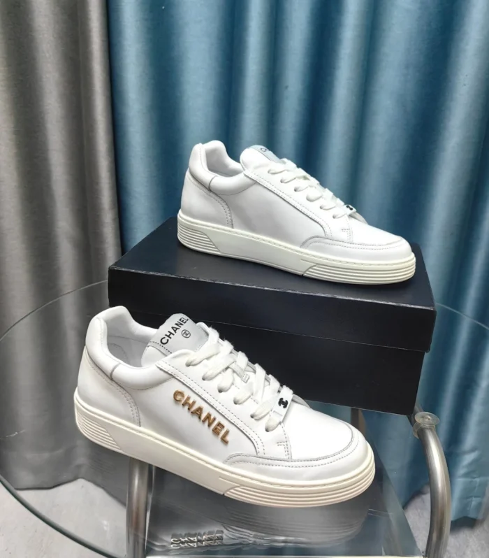 CC Low Sneaker White Cowhide