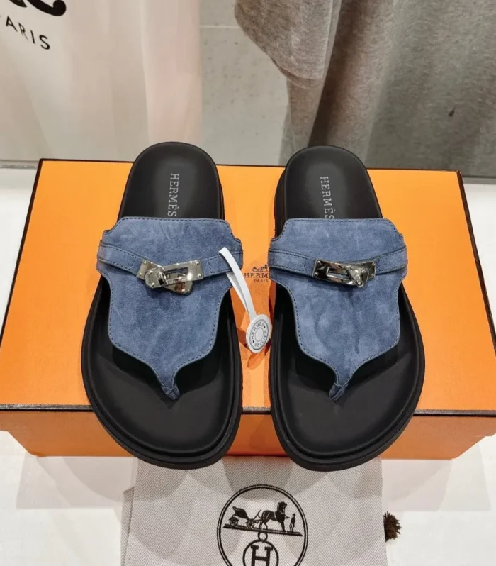 EMPIRE SANDAL BLACK MIX STONE SUEDE