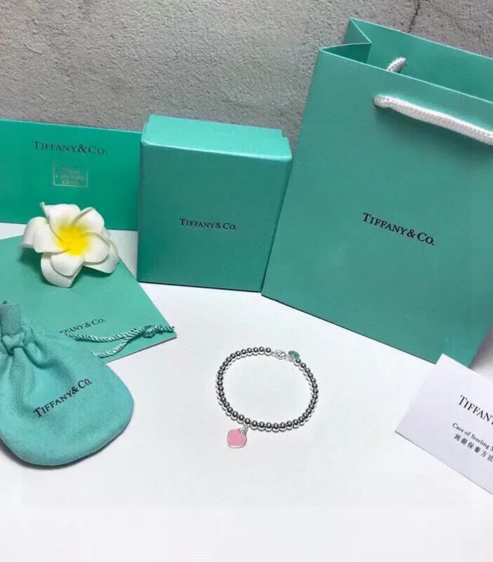 Cherry Blossom Enamel Bracelet