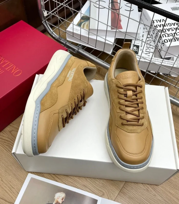 Gumboy Calfskin Sneaker Brown 990117