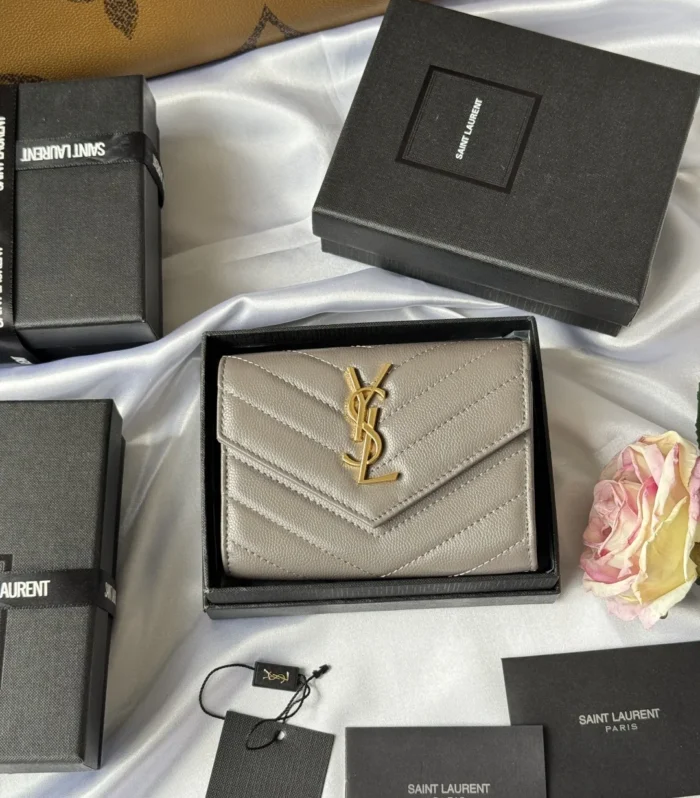 Saint Laurent Wallet Black 13cm