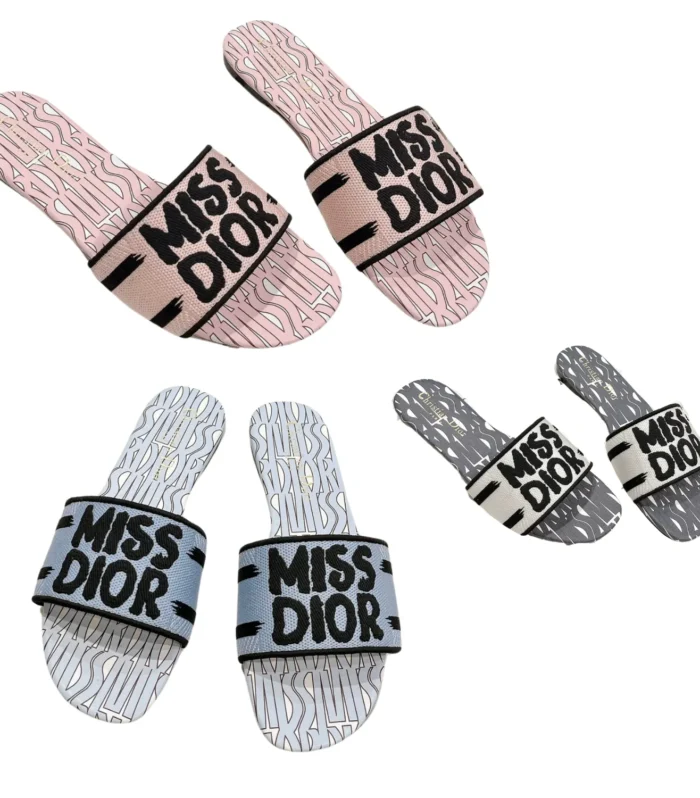 CD 25 Slippers Cotton Fabric 241434
