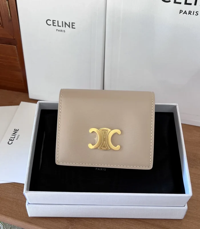 Celine Triomphe Black 10.5cm