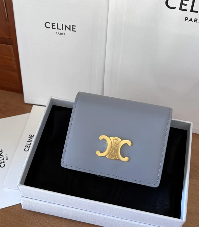 Celine Triomphe Black 10.5cm