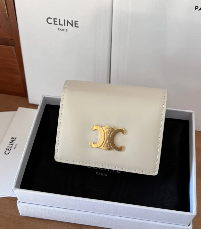 Celine Triomphe Black 10.5cm