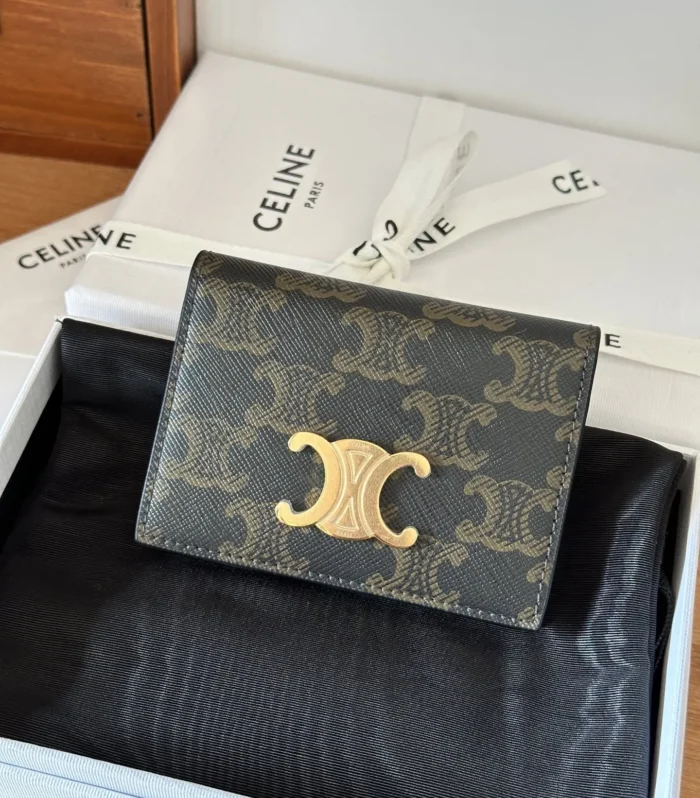 Celine Card Holder Brown