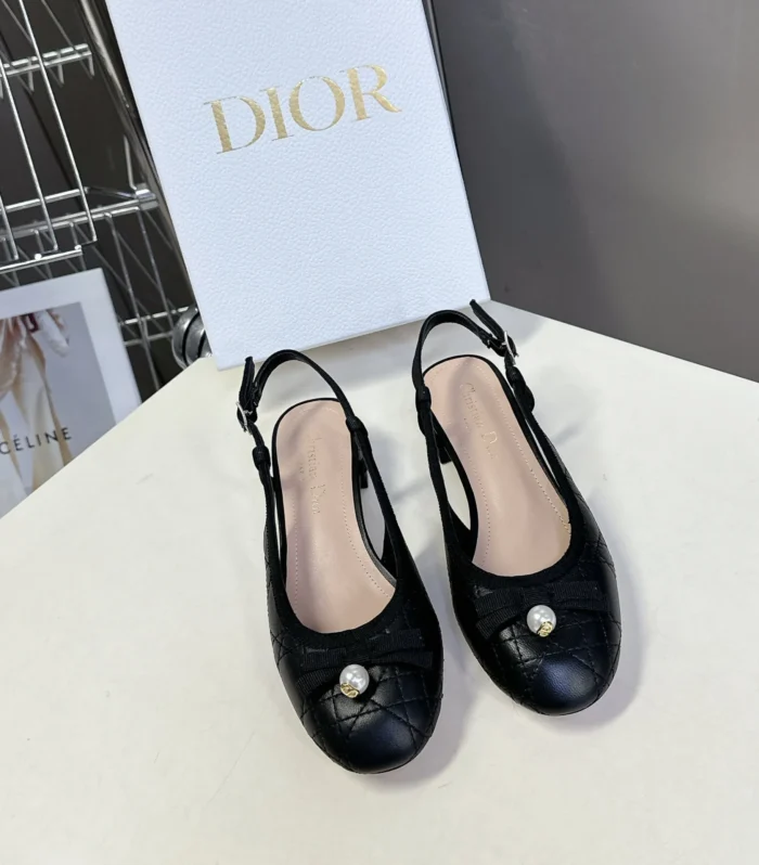 CD 25 Slingback Heel Black 307170