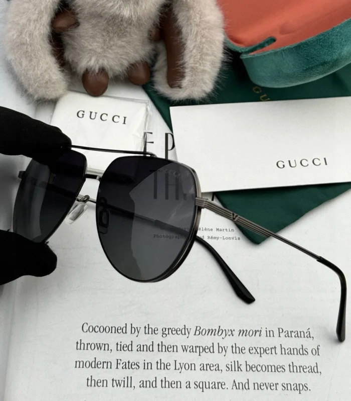 AVIATOR FRAME SUNGLASSES 575760 IN METAL