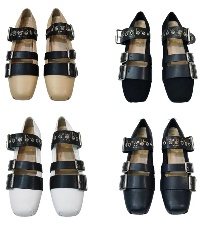 CD 25 Punk Ballet Flat  Calfskin and Suede 237991