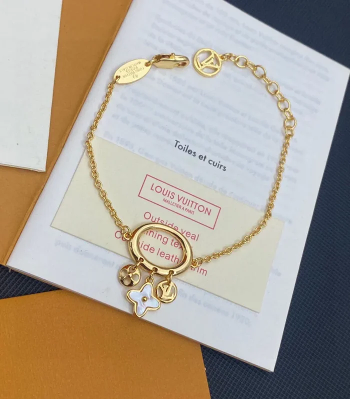 Mother-of-Pearl Charm Bracelet
