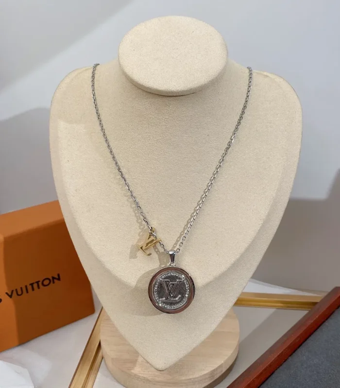 Monogram Twig Reversible Necklace