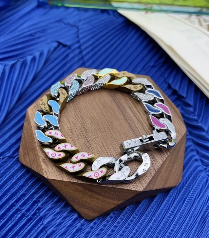 Macaron Cuban Bracelet