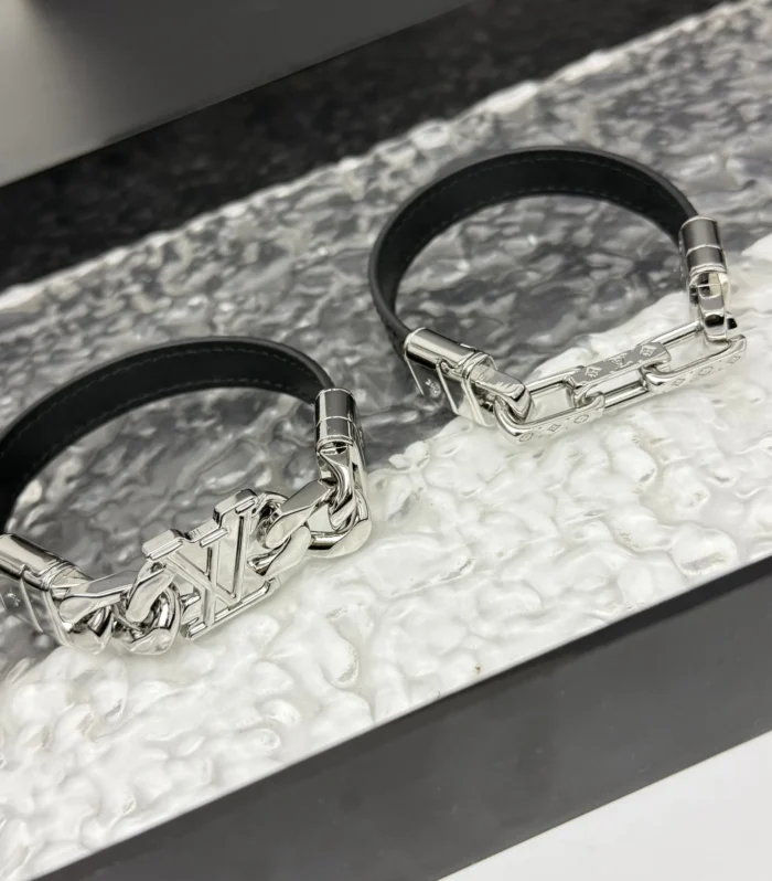 LVLinks Leather Bracelet