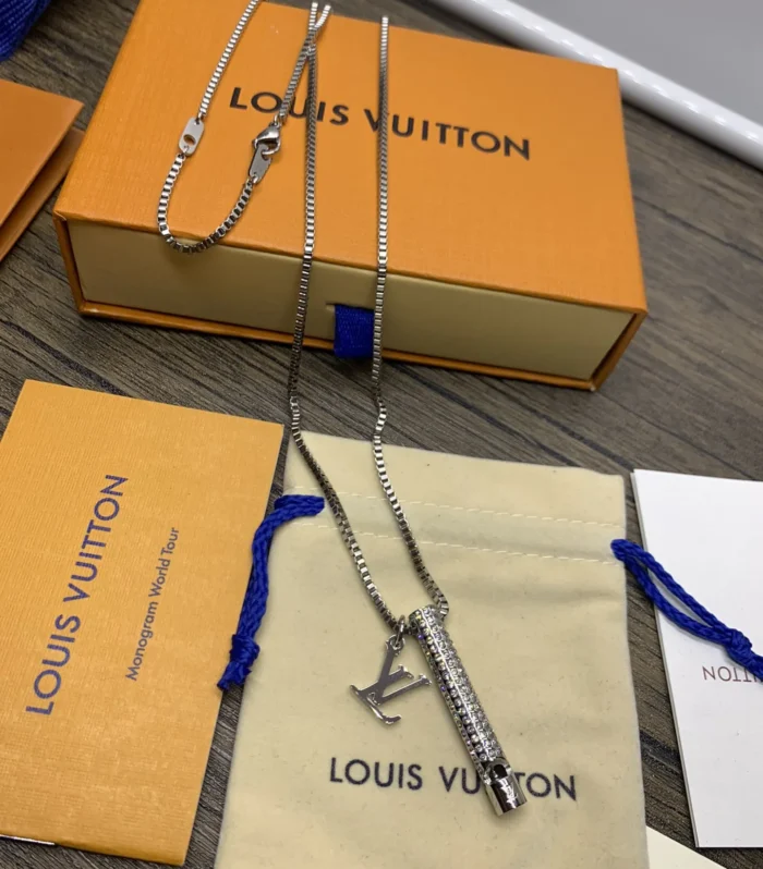 LV Whistle Diamond Necklace