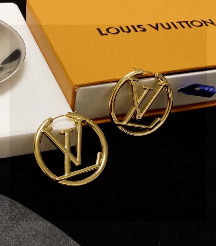 LV Vintage Letter Earrings