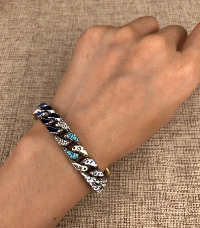 Cuban Macaron Bracelet