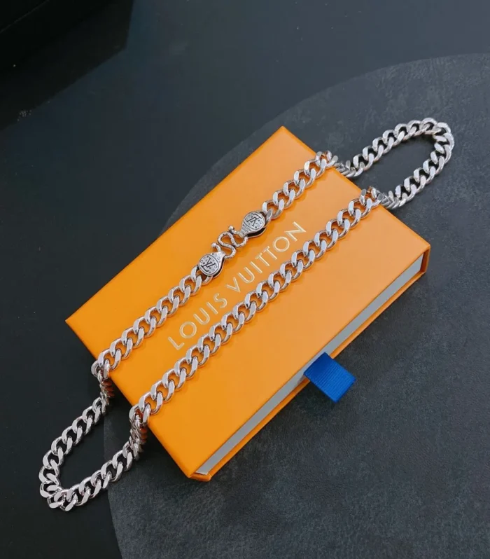Cuban Chain Silver Necklace
