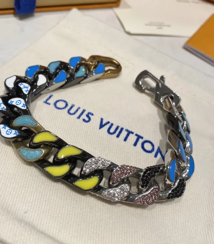 Cuban Chain Bracelet Multicolor