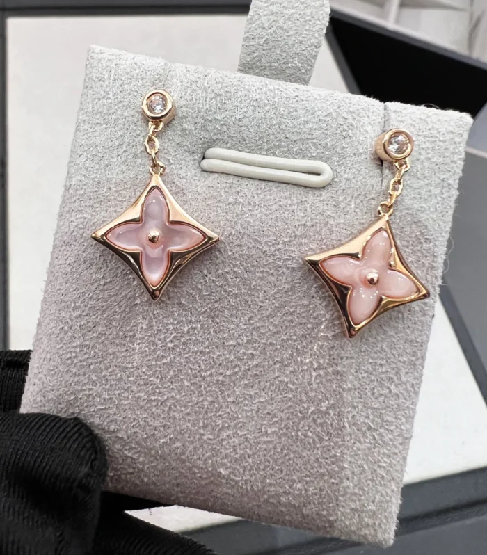 Color Blossom Pearl Earrings