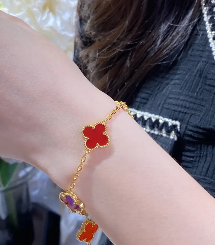 VCA Mother-of-Pearl Clover Bracelet