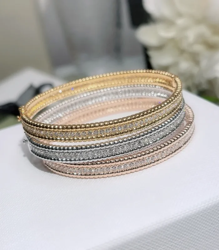 VCA Full Diamond Bangle