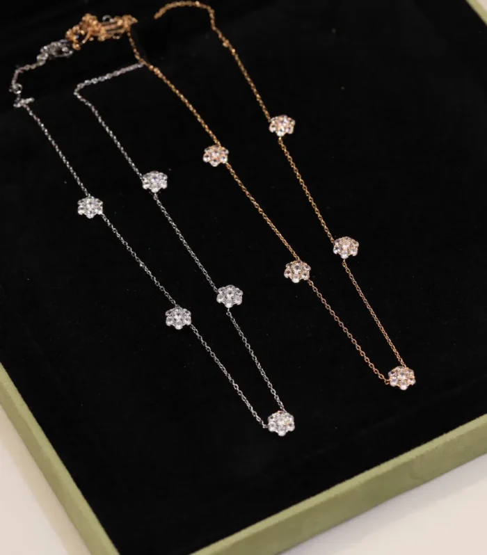 VCA Flower Diamond Necklace
