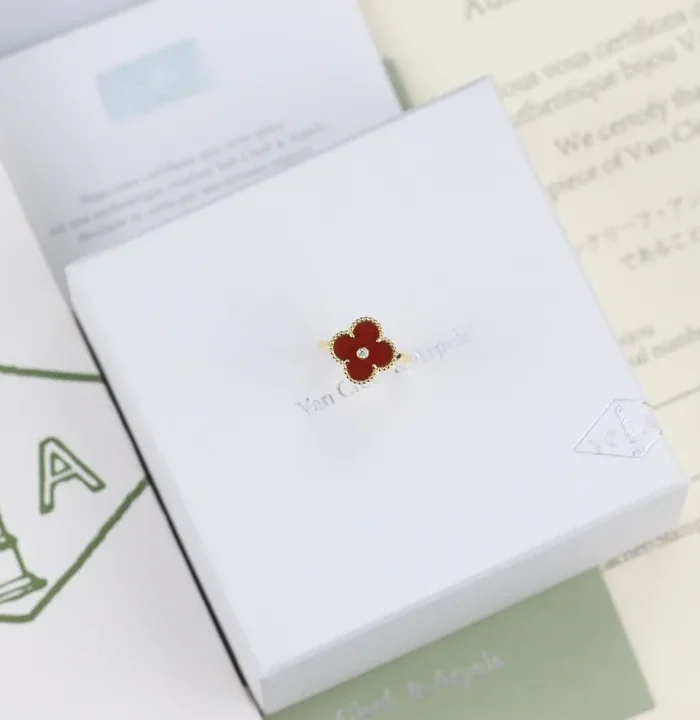 VCA Diamond Clover Ring