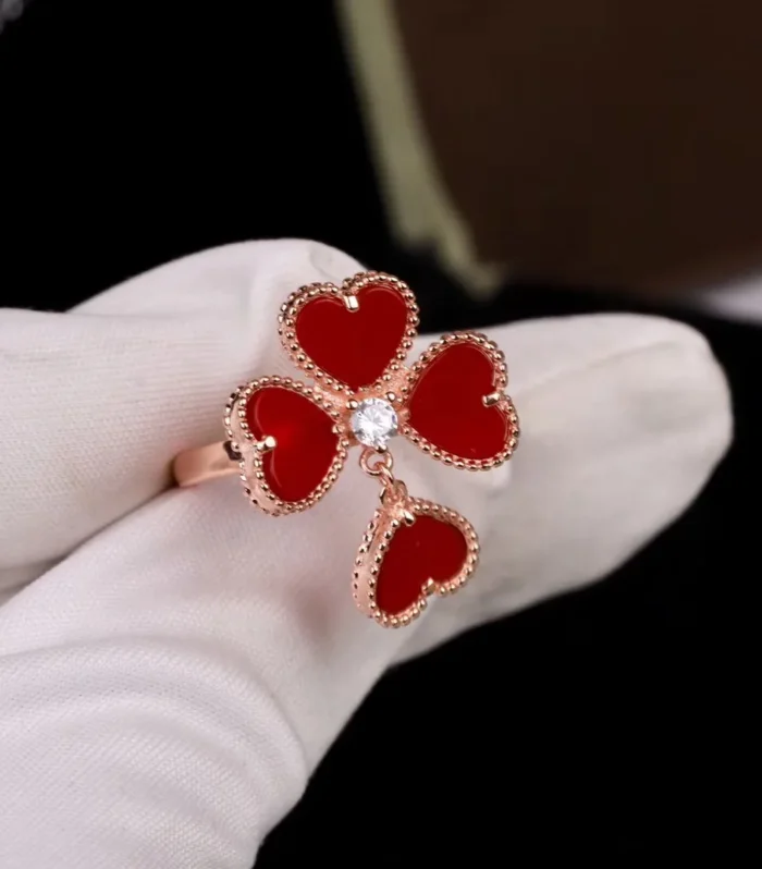 VCA Cornelian Diamond Ring