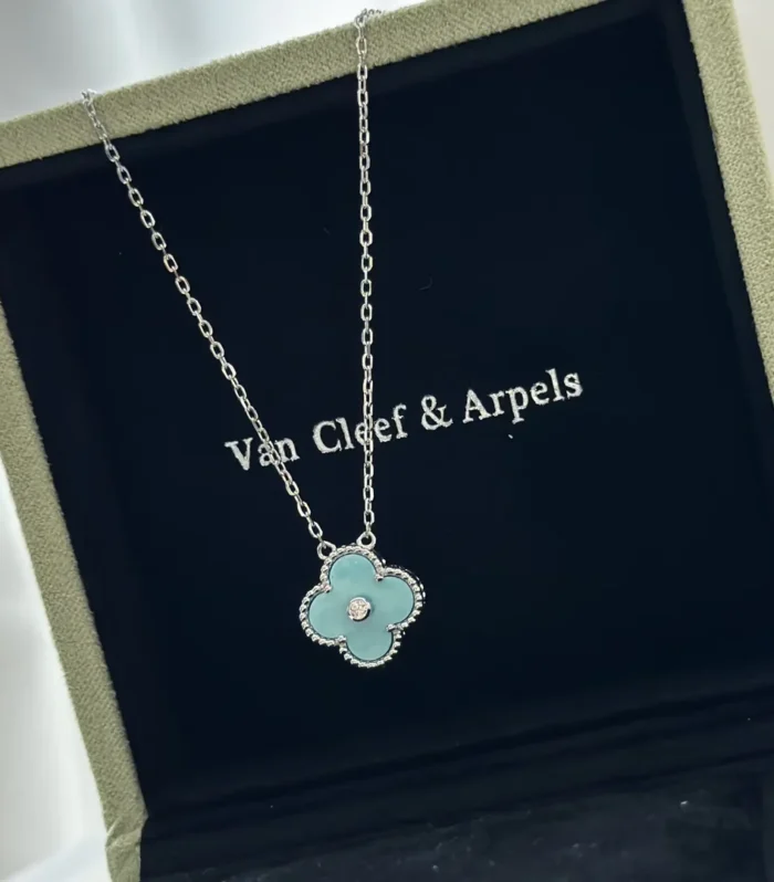 VCA Clover Mint Blue Diamond