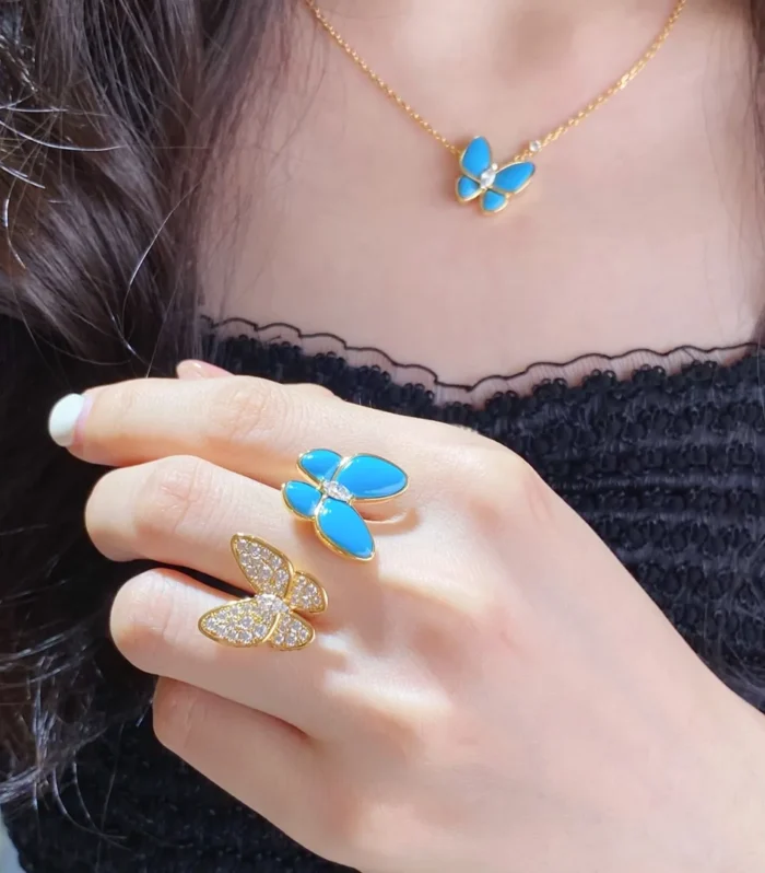 VCA Butterfly Ring Size 5678