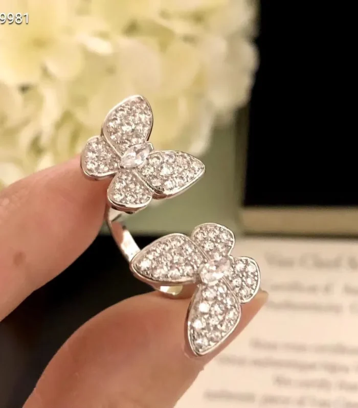 VCA Butterfly Diamond Necklace