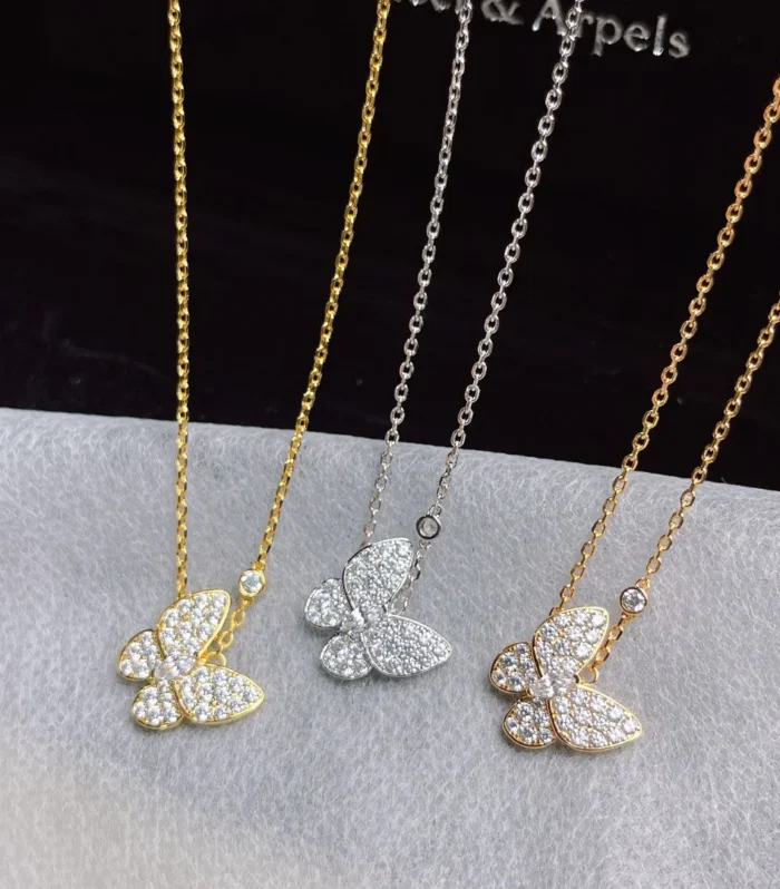 VCA Butterfly Diamond Necklace